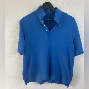 Croft & Barrow Blue Polo Shirt Relaxed Fit